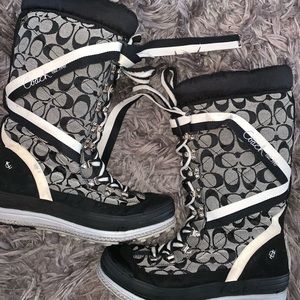 COACH SNOW BOOTS “Marian” size 10